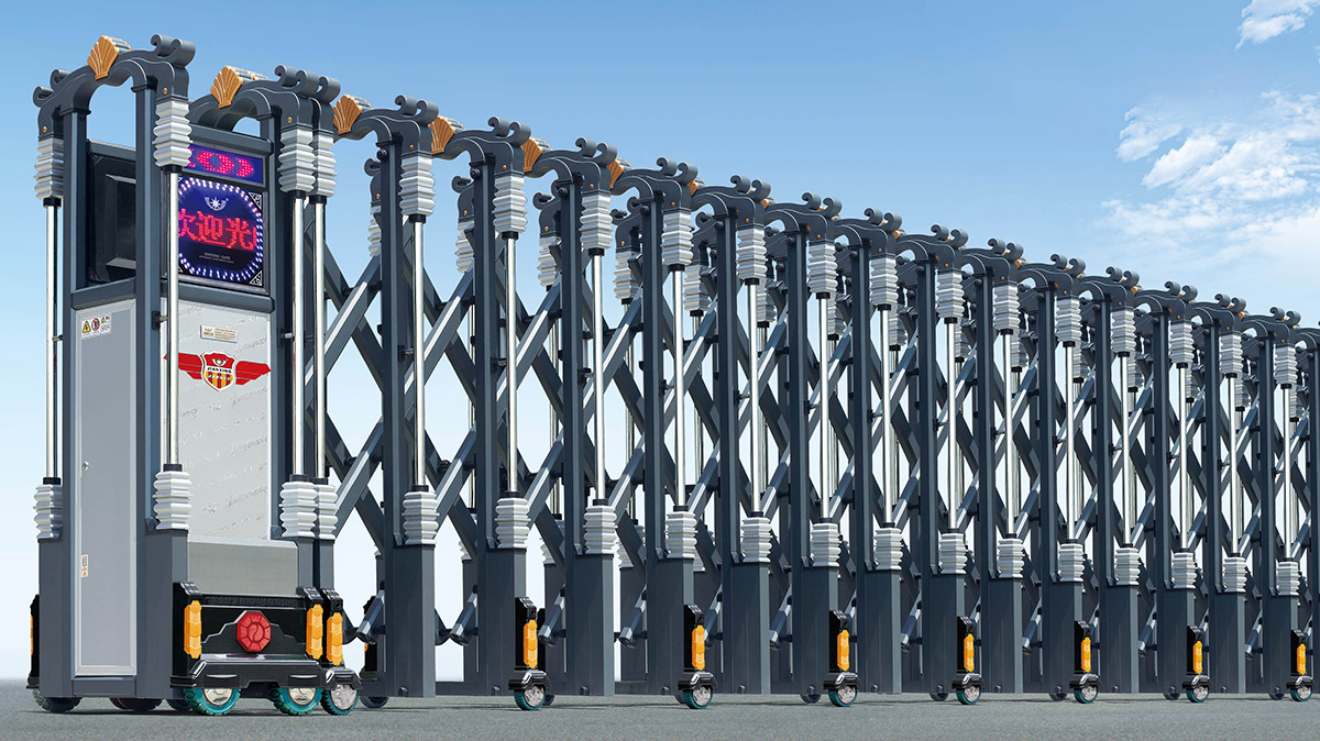 980君威系列電動伸縮門展示圖 980君威系列電動伸縮門展示圖